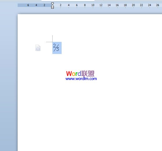 公式显示在文档中